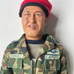 Hugo Chavez action figure doll Venezuela EX-PRES “RARE”